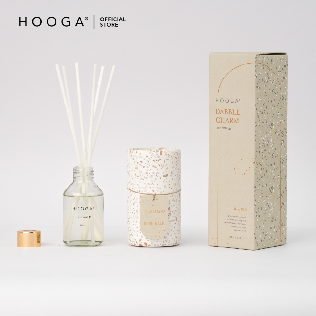 Hooga Reed Diffuser Dabble Charm 100ml Shopee Singapore