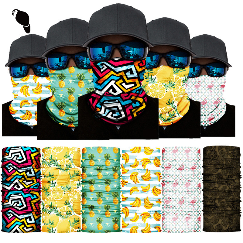 Bandana buff Multi Function Scarf Head and Neck Wear Outdoor Biker face ...