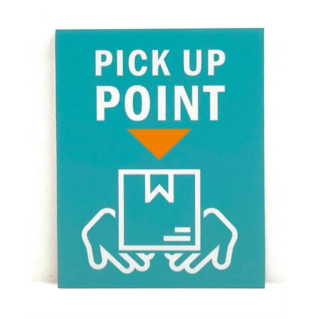 PICK UP POINT SIGNAGE ( 80mm x 100mm ) Shopee Singapore