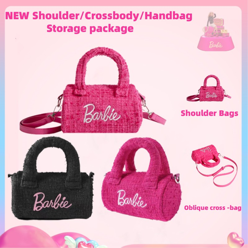 pink barbie bag