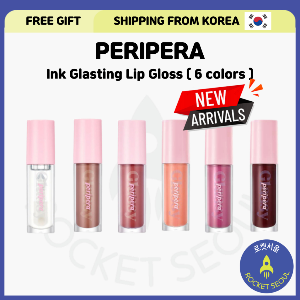 [PERIPERA] Ink Glasting Lip Gloss (6 colors) Shopee Singapore