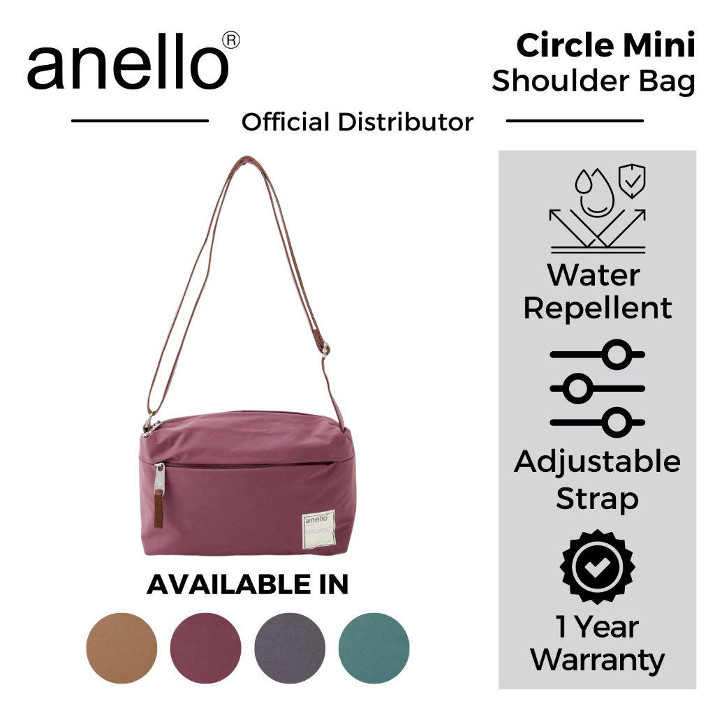 Anello Circle Mini Shoulder Bag Shopee Singapore