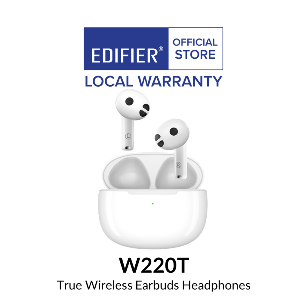 Edifier W220T True Wireless Earbuds Headphones | Shopee Singapore