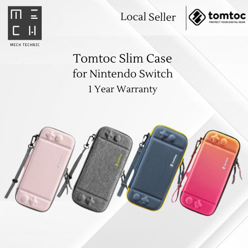 Tomtoc Slim Case for Nintendo Switch - Gray / Gray Blue / Pink ...
