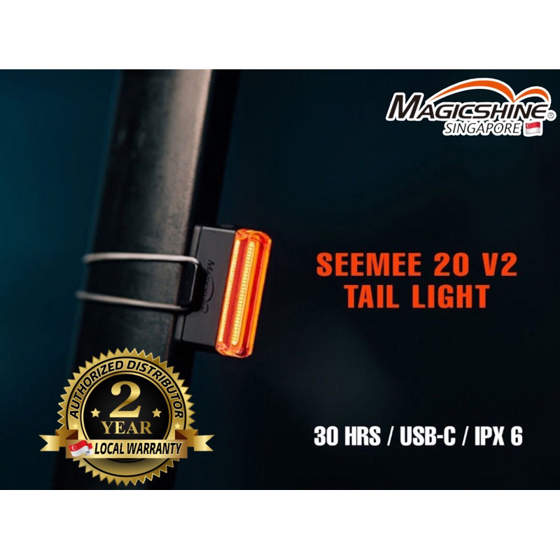 Magicshine Seemee 20 V2 Bike Rear Light Shopee Singapore