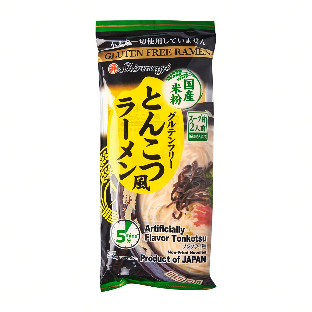 Toa Foods Gluten Free Tonkotsu Pork Bone Base/Shoyu Soy Sauce/Gluten Free Flavoured Ramen