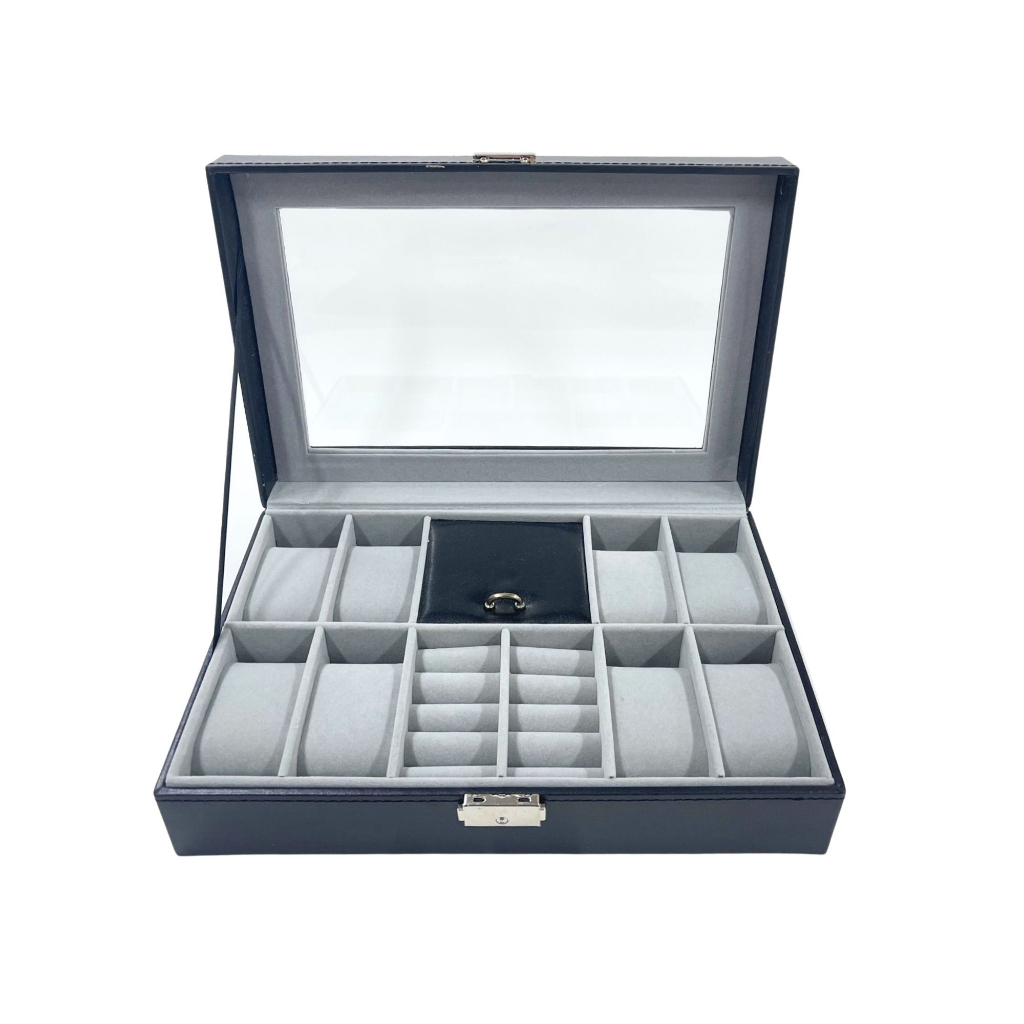 Personalised watch storage box best sale
