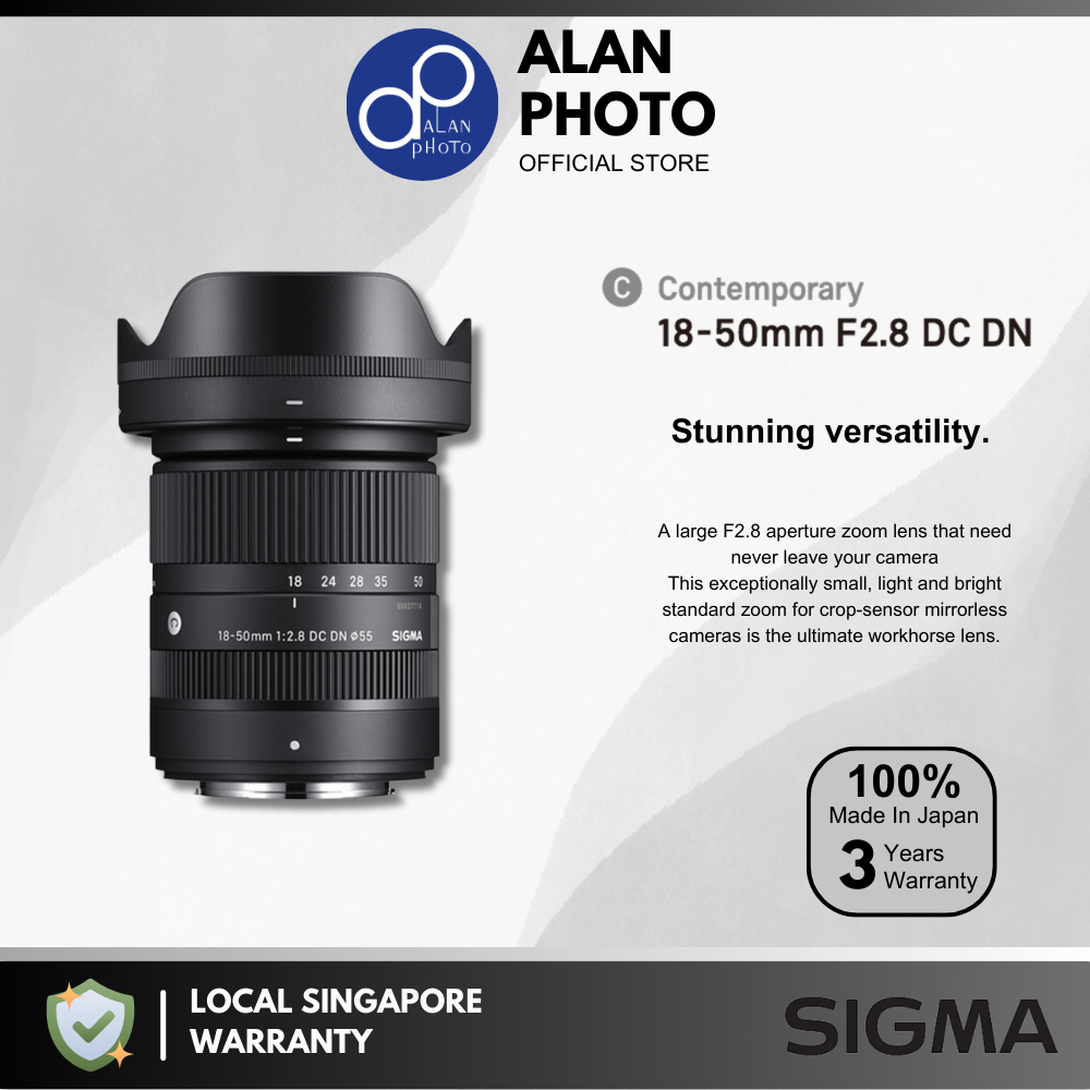 Sigma 18-50mm F2.8 DC DN Contemporary Lens Sony E/Leica L/Fuji X