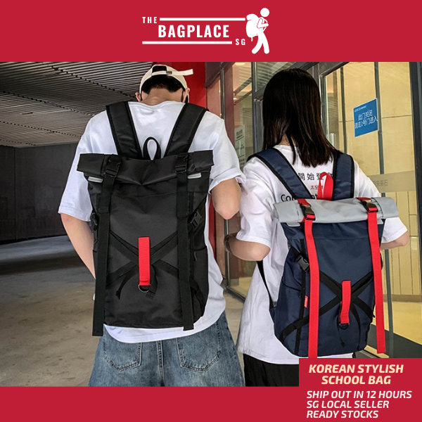 "SG SELLER"TheBagPlaceSG Japan Waterproof Backpack With Compartments