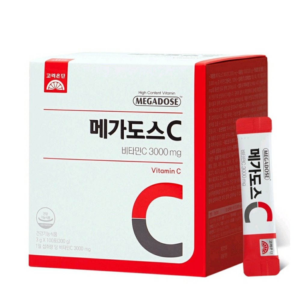 Korea [Goryeo Eundan] MEGADOSE Vitamin C 3000mg (3g*60bags) Shopee