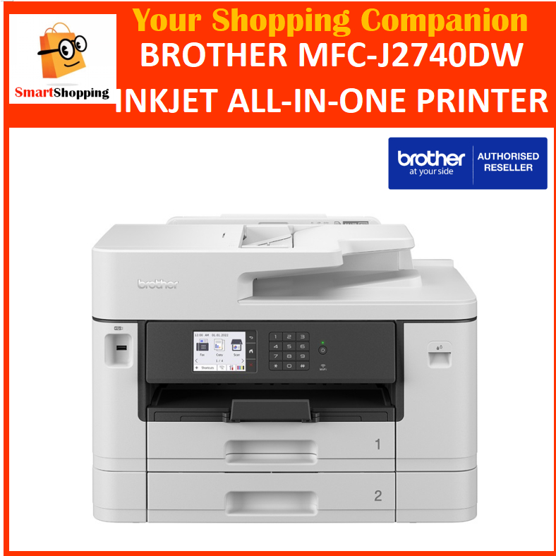 Brother Inkjet Wireless Printer MFC-J2740DW J2740DW latest version of ...