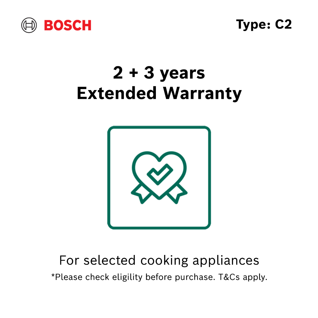 Bosch Built In Appliances Extended Warranty C2 Shopee Singapore