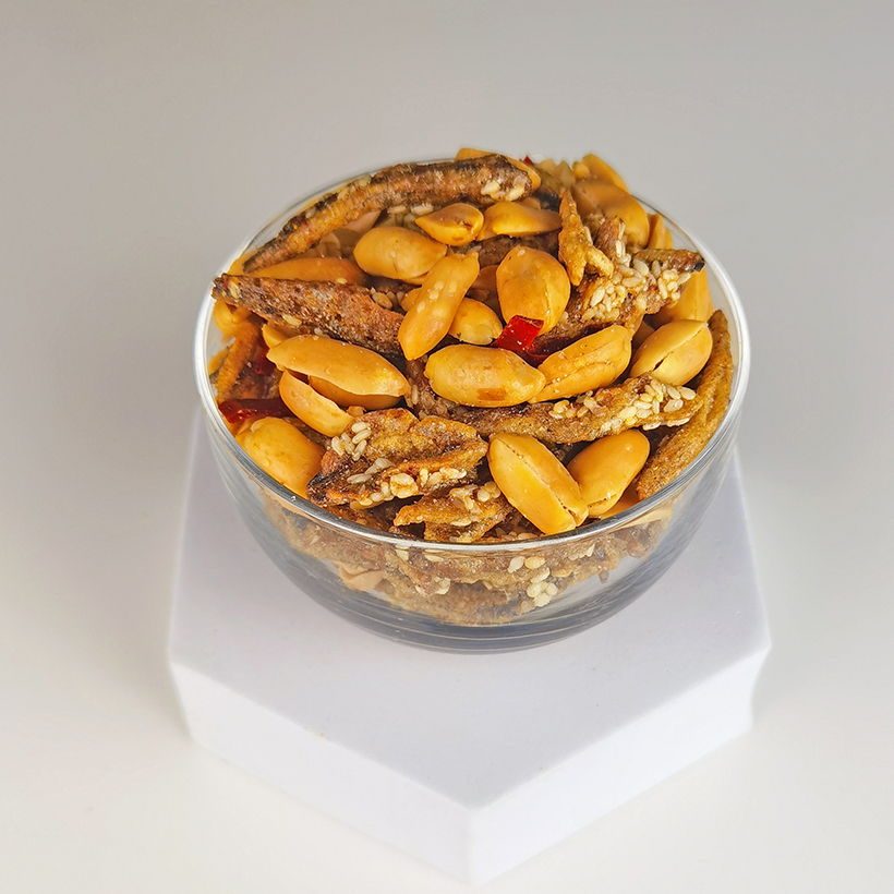 Tong Garden Nuts Peanuts With Anchovies 1kg Shopee Singapore