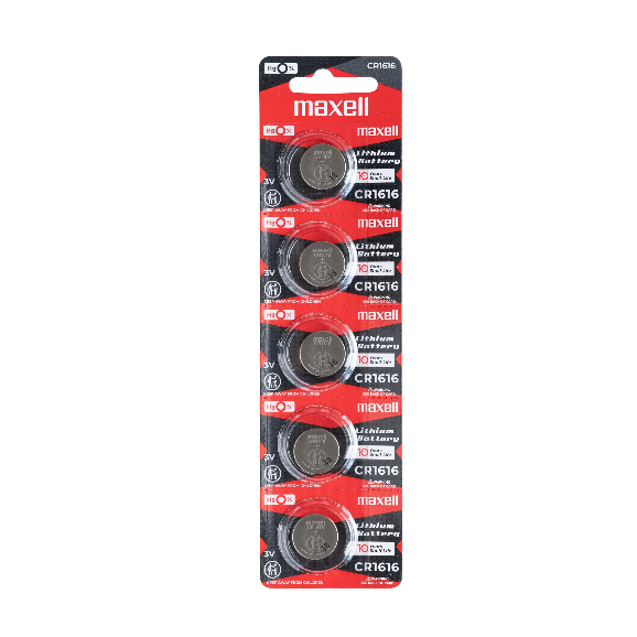 Maxell CR1616 Micro Lithium Battery (5pcs per pack) | Shopee Singapore