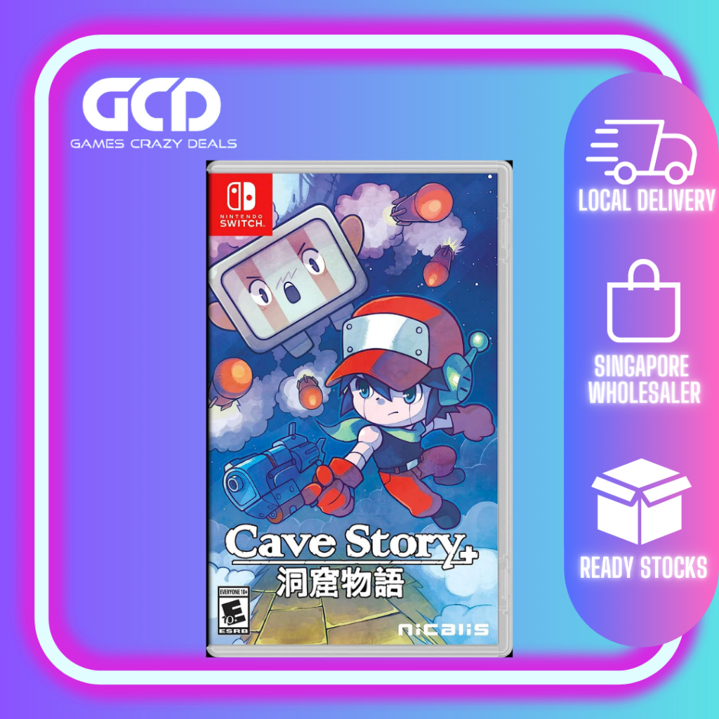 Cave Story+ for Nintendo Switch - Variant Cover offers - NEW