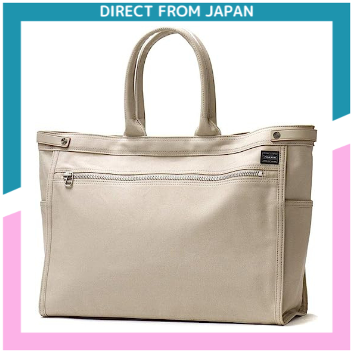 Direct from Japan] Porter girl Naked Tote Bag L (Beige) | Shopee ...