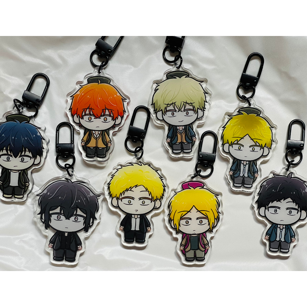 BL Given Keychains (Mafuyu, Uenoyama, Haruki, Akihiko, Yuki, hiiragi ...