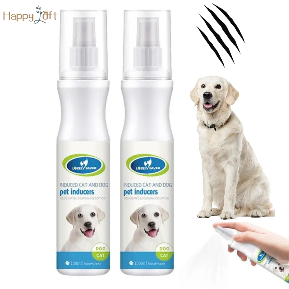 [SG SELLER] Pet Dog Inducer Spray Pet Potty Pee Training Spray Dog ...