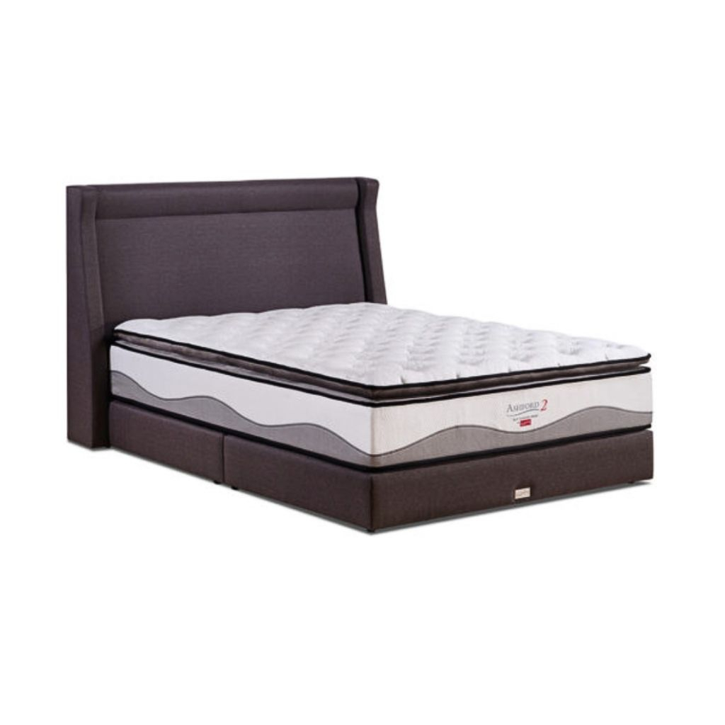 Slumberland Ashford 2 Pocket Spring Mattress with Pillow Top (14 inch ...