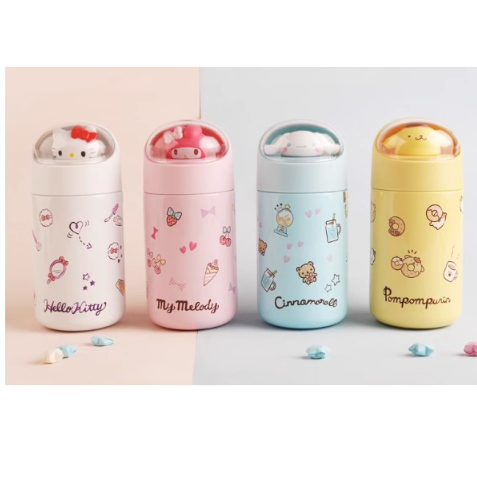 SG Instock Hello Kitty Melody Purin Cinnamon roll stainless steel ...