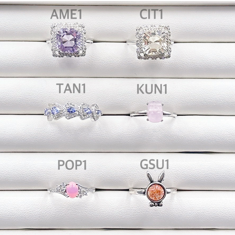 Crystal Rings (Assorted 1) | Shopee Singapore