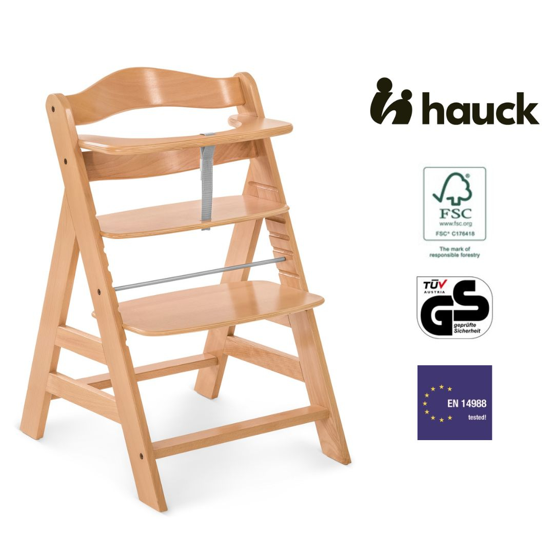 Hauck Alpha Wooden Highchair Review - A Mum Reviews