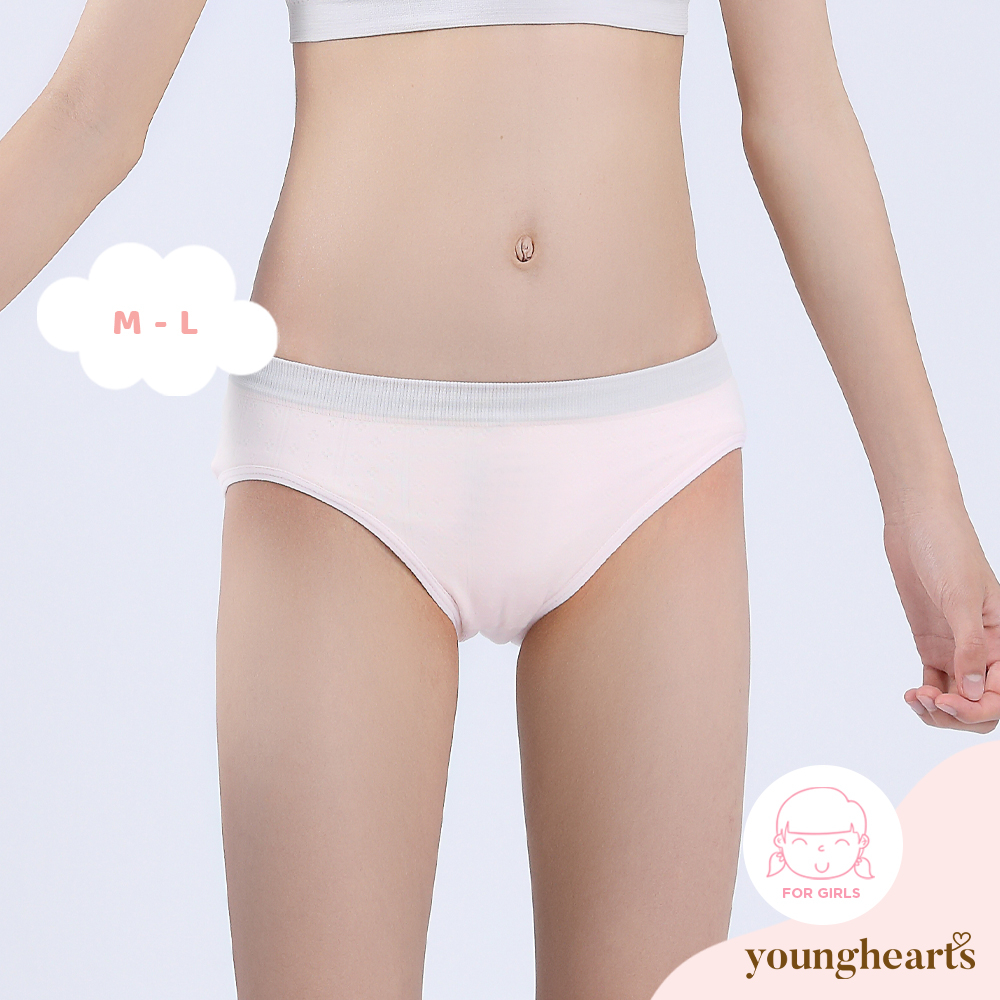 Young Hearts Junior Seamless Simple Jacquard Mini Panty Y03-000827