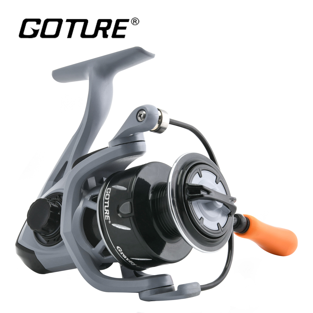 GOTURE Spinning Fishing Reels With 4+1BB 5.0:1 Gear Ratio 1000