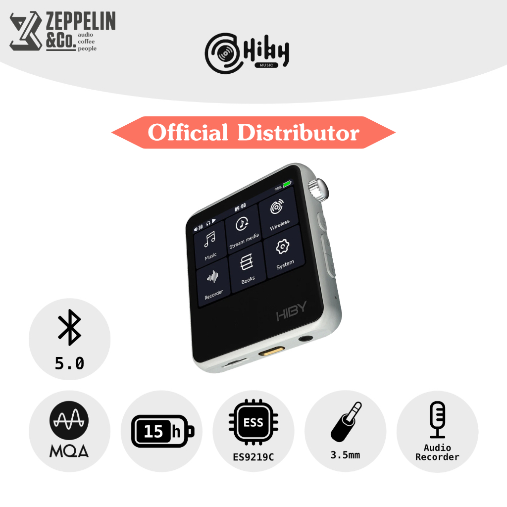 HIBY R2 II High Resolution Portable Audio Player [LAST B-STOCK ...
