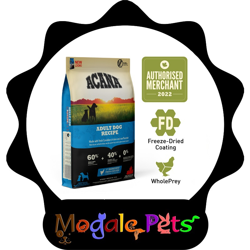 Acana Heritage Chicken Dog Dry Food For Adults 2kg Shopee Singapore