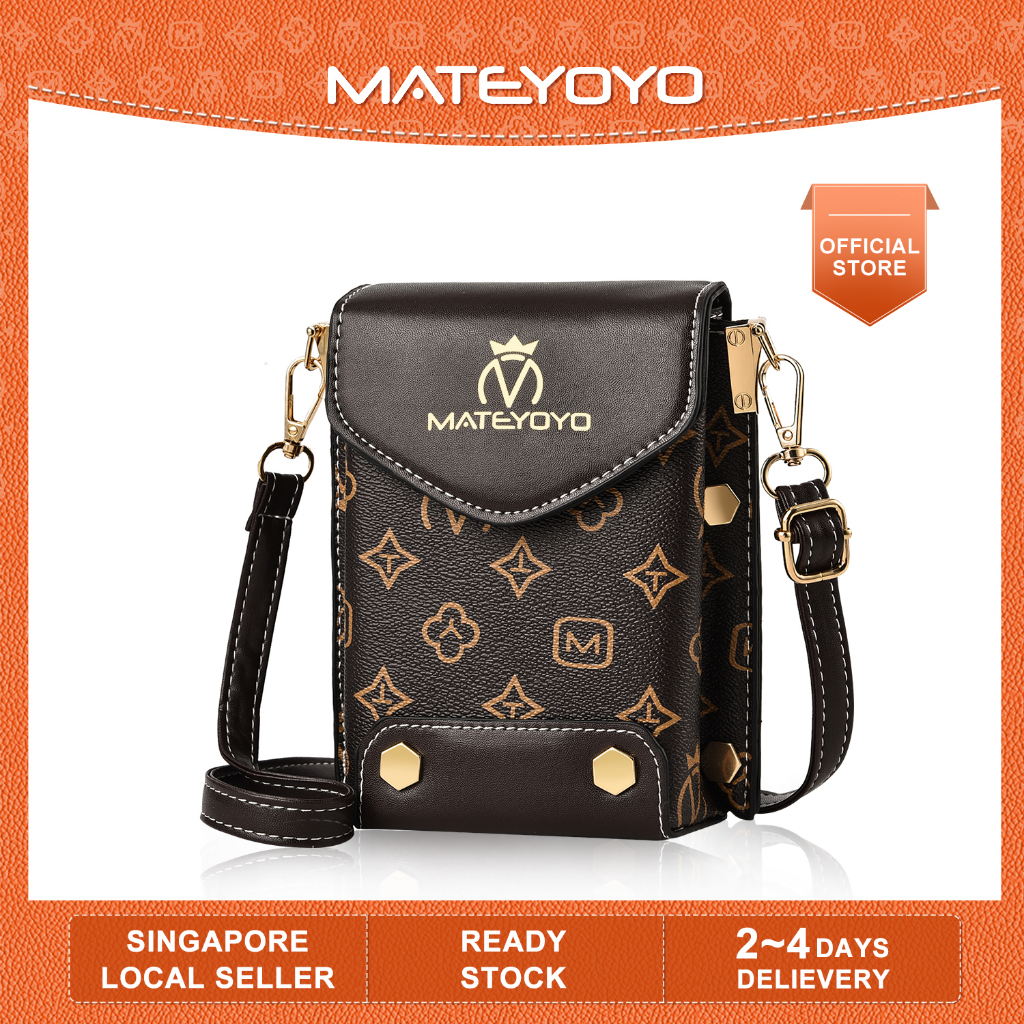 MATEYOYO Shoulder Bags for Women Long Clutches Cross Body Bags Sling Bag Korean Style Ladies Phone Pouch Casual Female Bag Water Resistant Wallets Mini Fashion Shoulder Bag