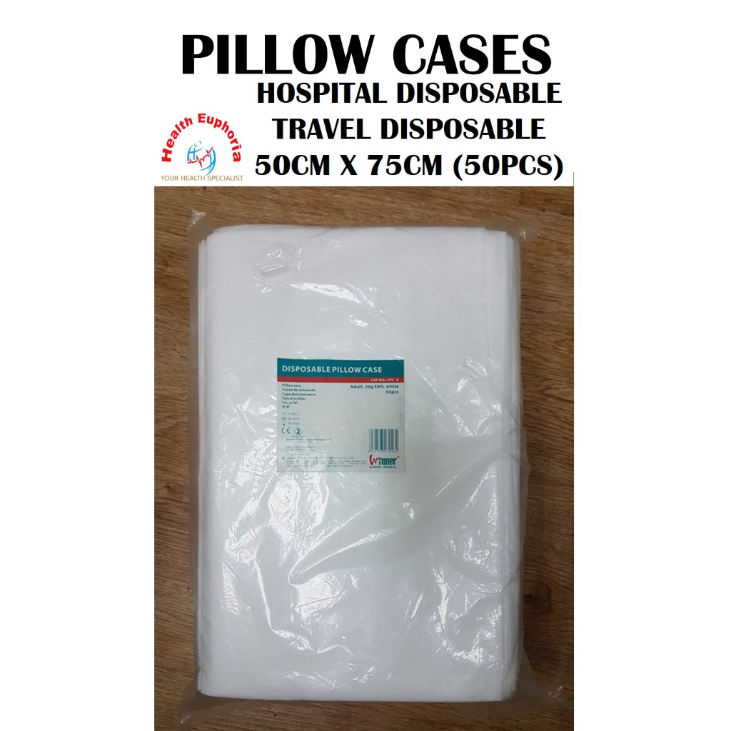 [Winner] Disposable Pillow Case 30gsm 50s (50cm x 75cm) Shopee Singapore