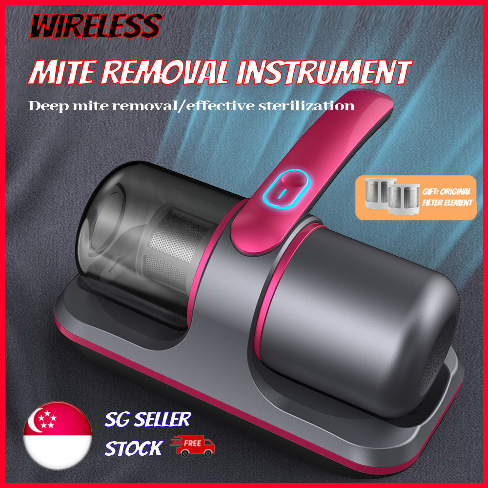 [SG Stock] 2023 Cordless Dust Mite Vacuum Powerful Suction Bed Vacuum