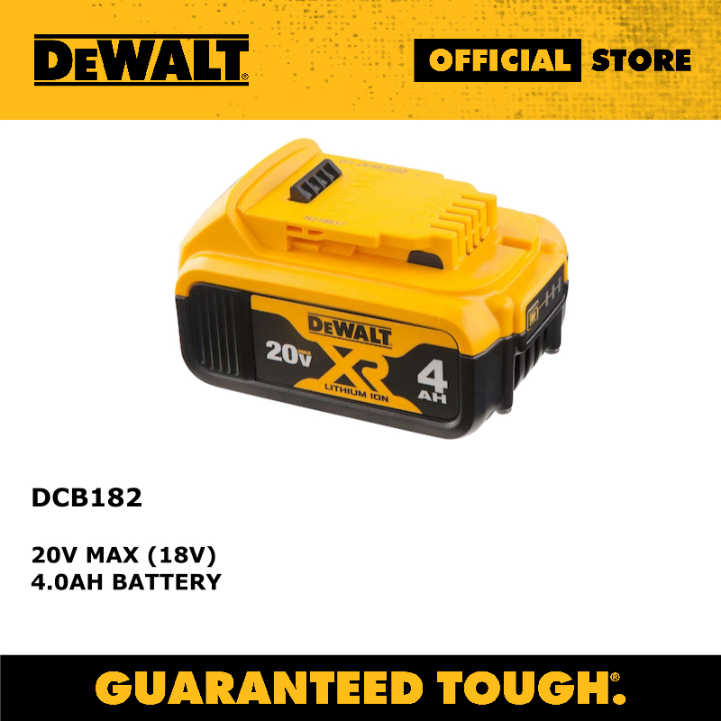 Dewalt 20v Max Dewalt 18v Ah Battery DeWalt DCB182 Lithium-Ion