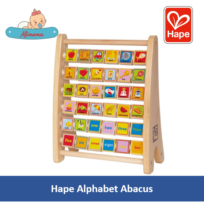 Hape Alphabet Abacus Shopee Singapore