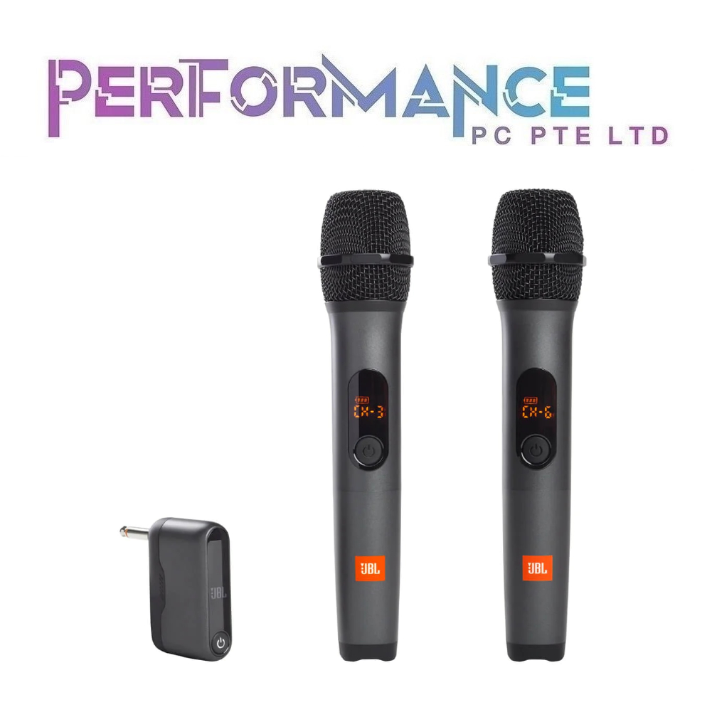 JBL WIRELESS MICROPHONE with Receiver Set (1 YEAR WARRANTY BY JBL