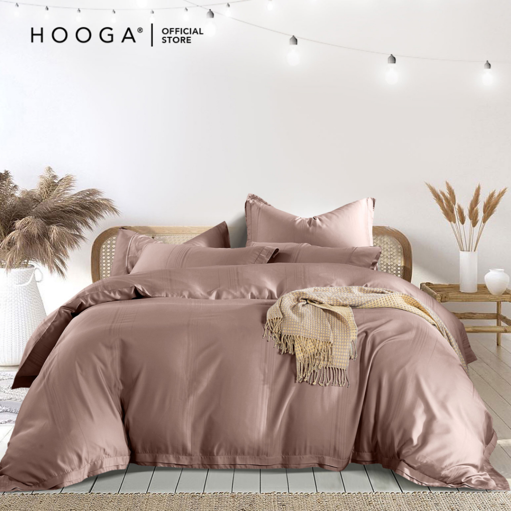 Hooga Olav Albinna Tencel Quilt Cover Set Shopee Singapore