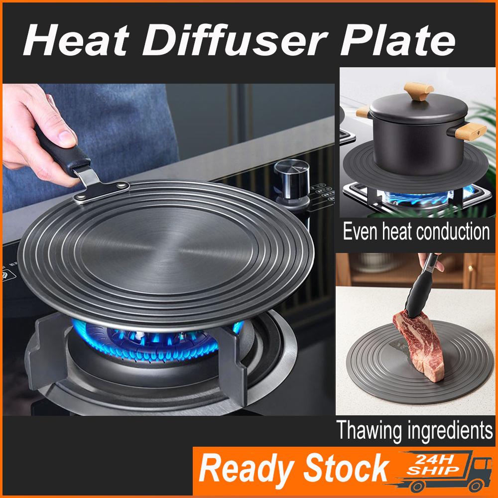 SG STOCK Heat Diffuser Plates 24CM Fast Thawing Plate Gas Stovetop Heat