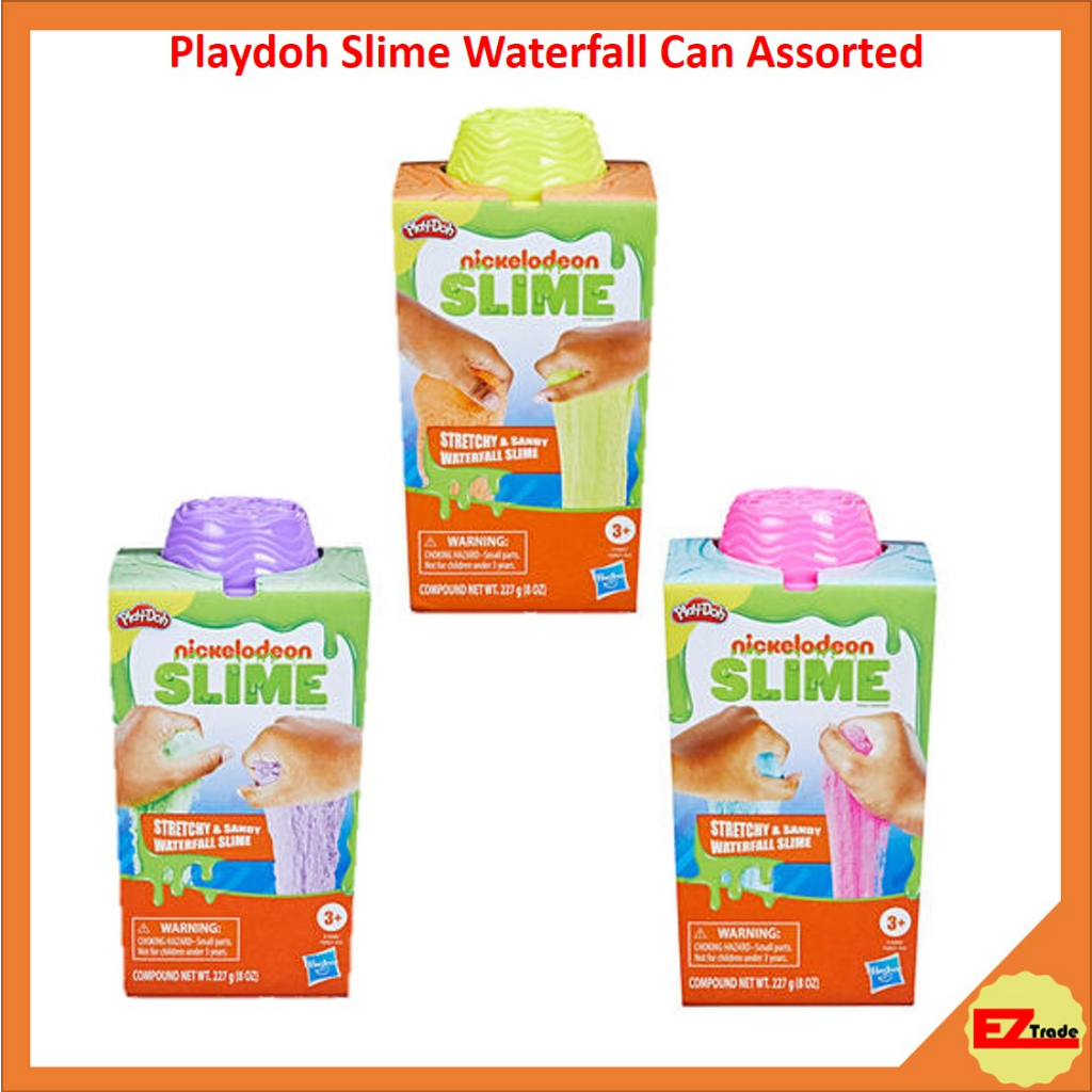Hasbro PlayDoh Nickelodeon Slime Brand Compound Waterfall Slime