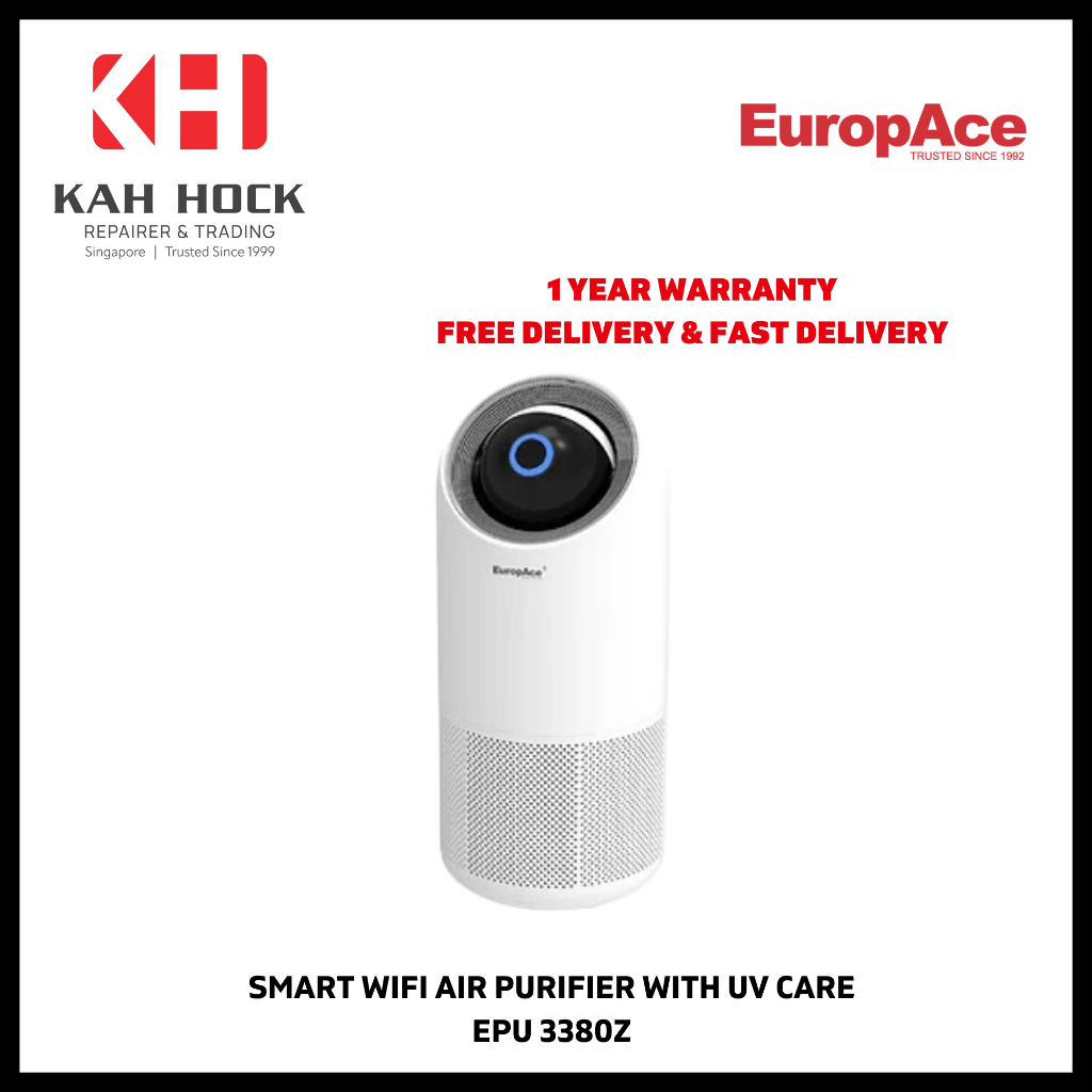 EUROPACE EPU 3380Z SMART WIFI AIR PURIFIER WITH UV CARE 2 YEARS