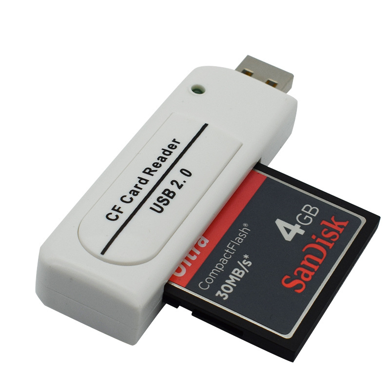LED high speed CF Card reader Compact Flash USB 2.0 Card Reader for ...