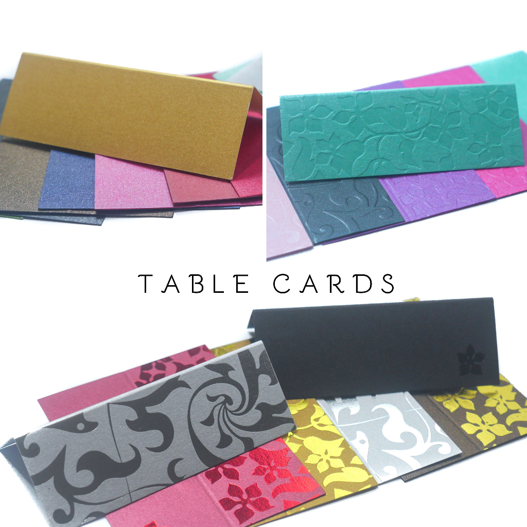 Table Cards Blank Place Name Card Wedding Banquet Table Cards Party ...