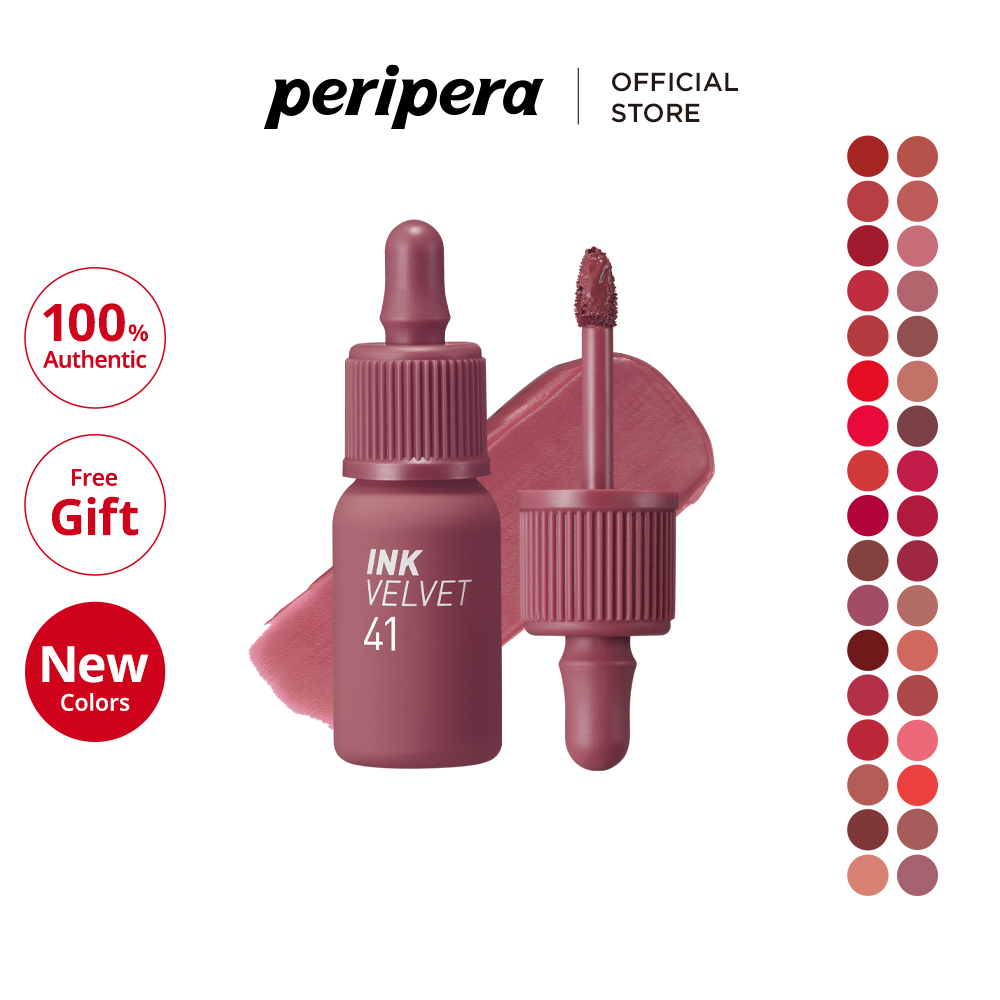 [PERIPERA] [Best Seller] Ink Velvet 4g (Lip tint, Velvet texture ...