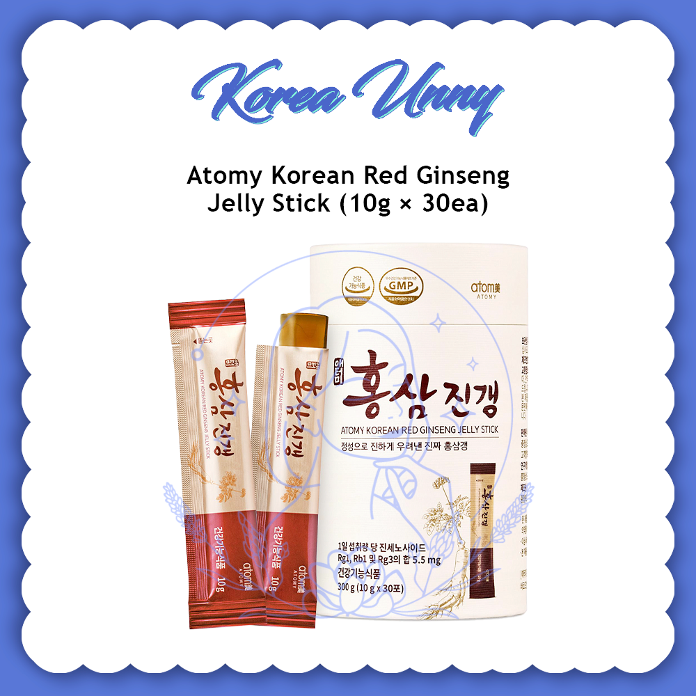 Atomy Korean red ginseng jelly stick 300g (10g x 30 sticks) from Korea