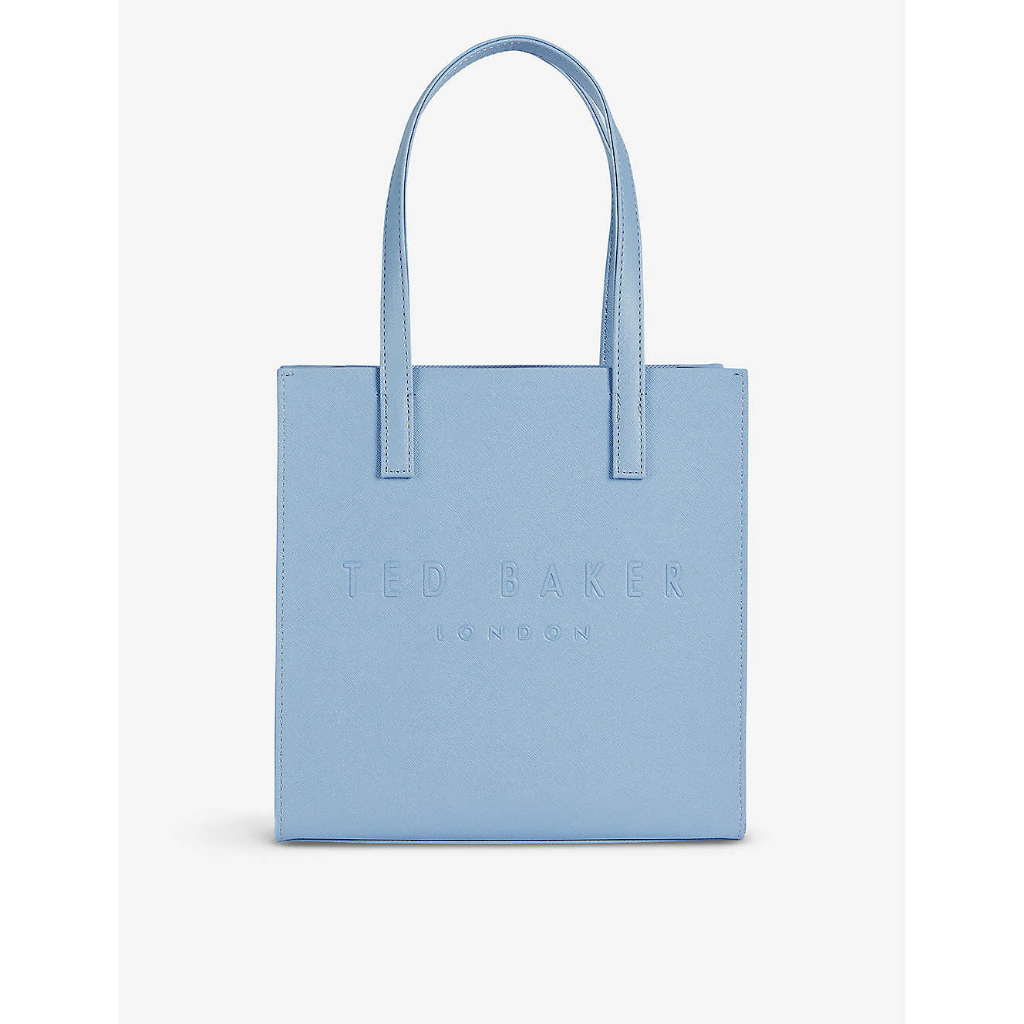 ⭐️AUTHENTIC⭐️Ted Baker Bag FAUX LEATHER Crosshatch Tote