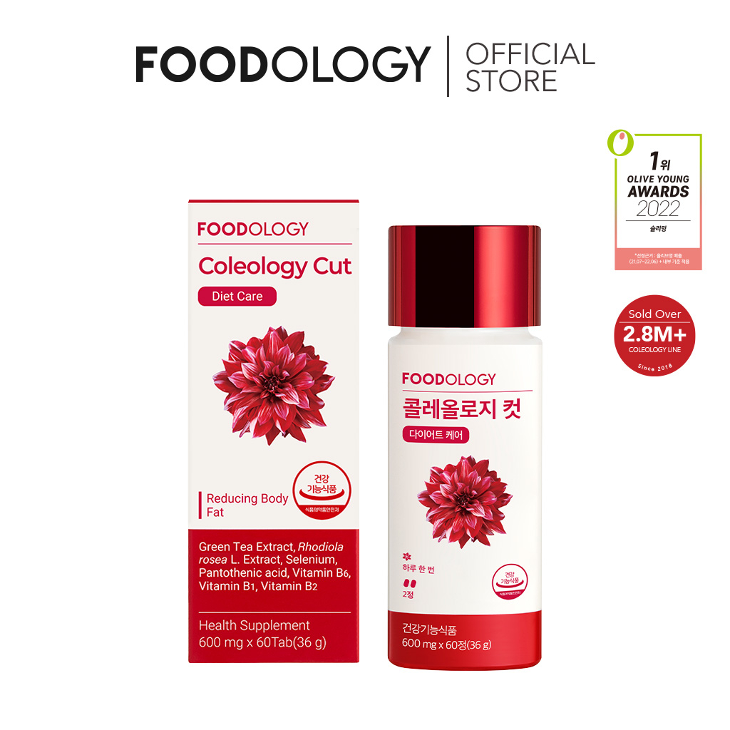 [FOODOLOGY] Coleology Cut Diet Care, 60 Tablets (36g) | Shopee Singapore