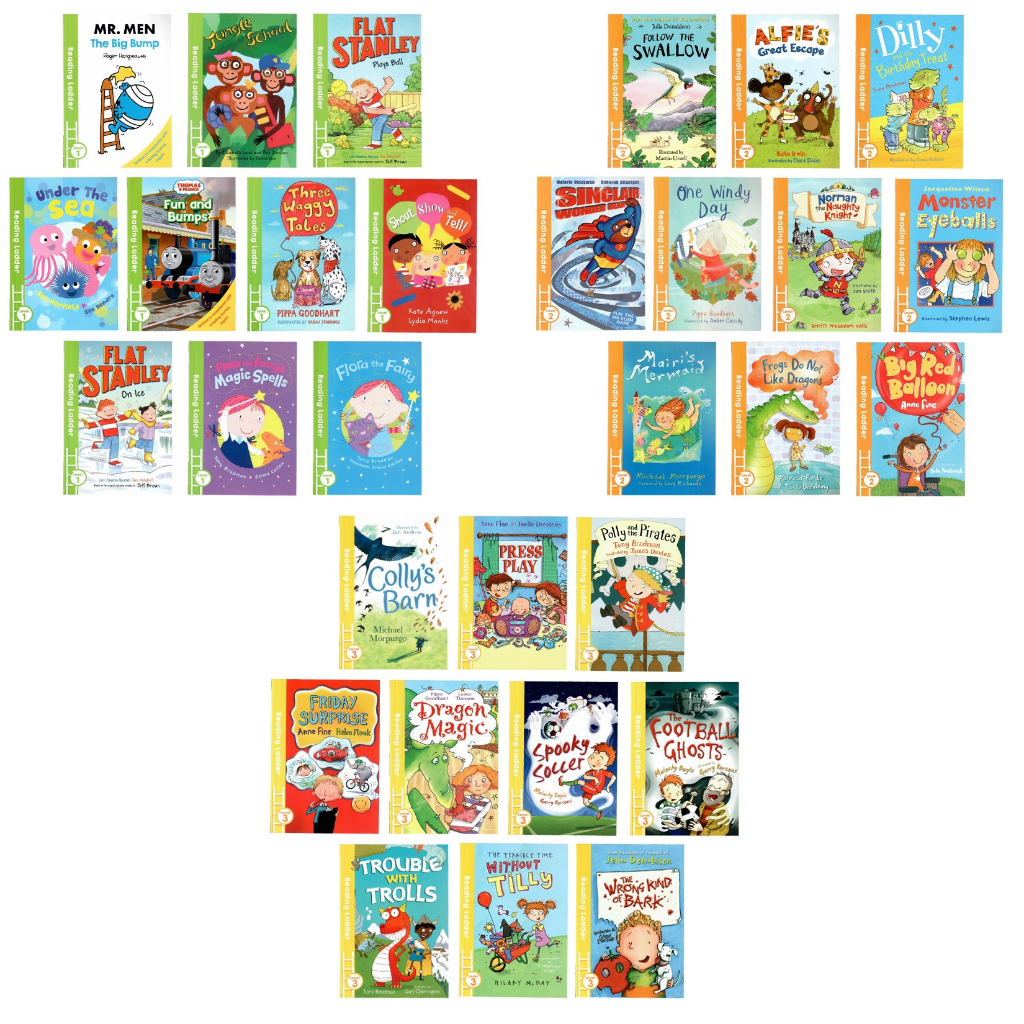 Original Reading Ladder My First Read Along Level 1 ,2 , 3 (30 Books ...