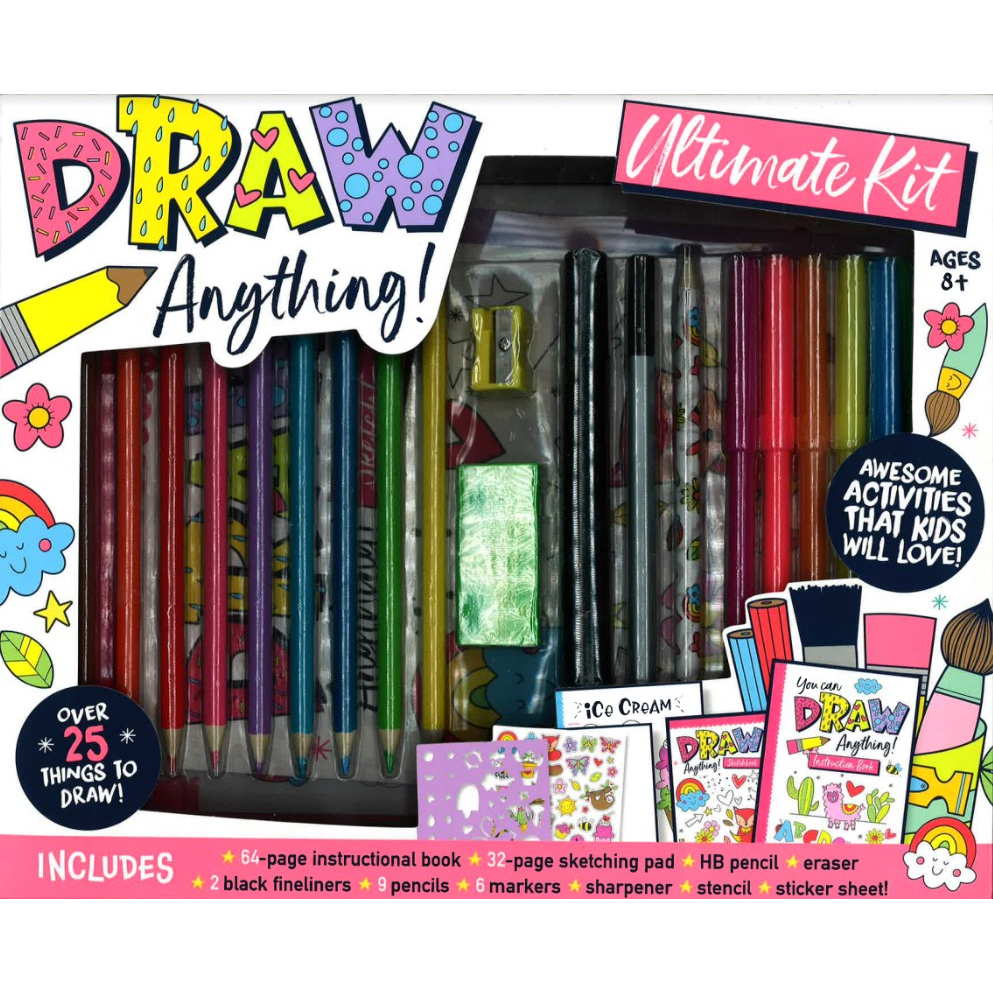 Draw Anything Ultimate Kit (Hinkler) Shopee Singapore