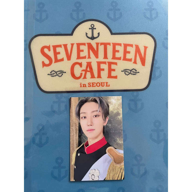 MERCH] Seventeen Cafe in Seoul Tray / Table Mat / Photocard PC