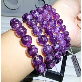 Purple hot sale stone bracelet